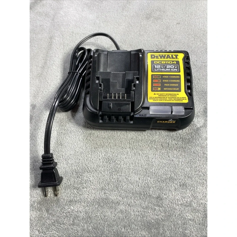 Dewalt Battery Charger DCB1104 12V–20V Max Li-Ion 120V 60 Hz Express Genuine NEW